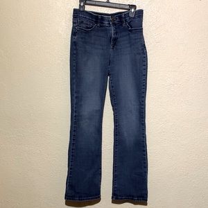 Lee Jeans Regular Fit Mid Rise Bootcut Blue Size 10 Medium